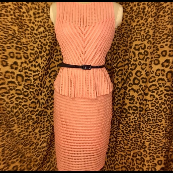 peplum top and pencil skirt no belt - Picture 3 of 3